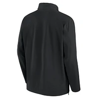 Men's Nike Black Georgia Bulldogs Sideline Coaches Quarter-Zip Jacket