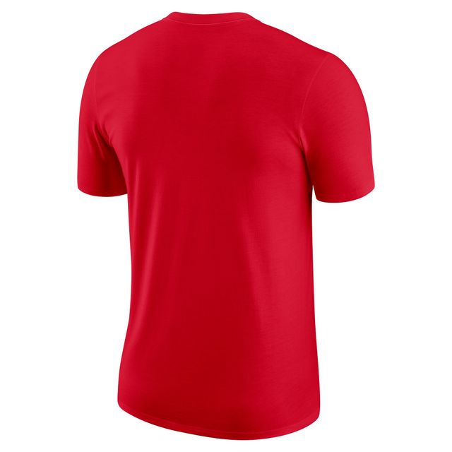 T-shirt rouge Georgia Bulldogs Wordmark Stadium pour homme de Nike