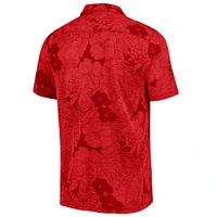V109192 UGA SPORT POLO MIRAMAR BLOOMS POLMEN