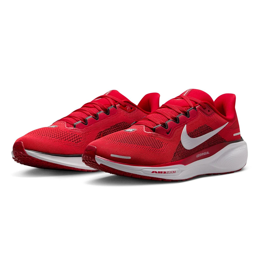 Unisex Nike Red Georgia Bulldogs Zoom Pegasus 41 Running Shoes