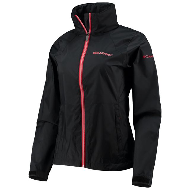 Veste à capuche Columbia Bulldogs Switchback Full-Zip pour femme, noire