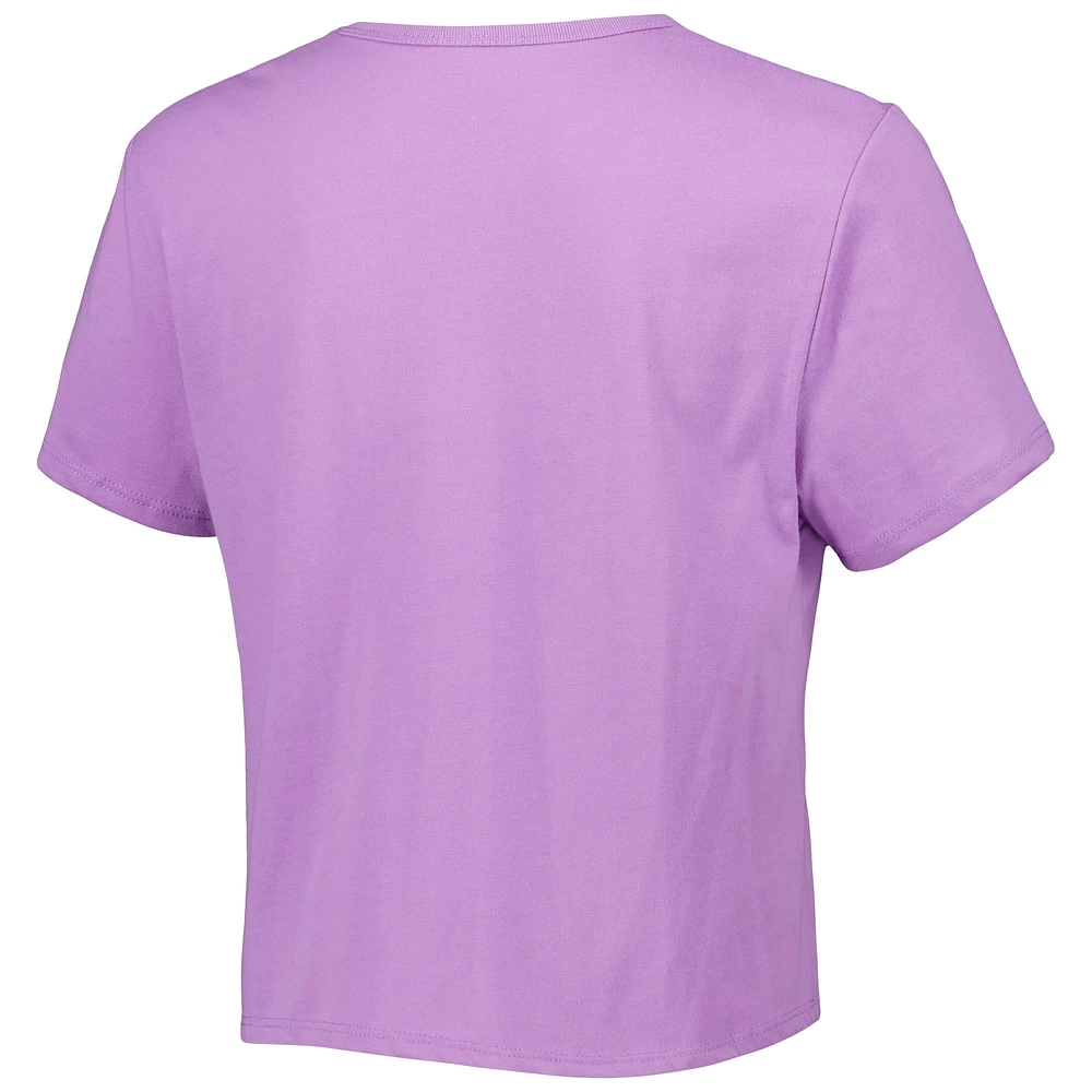 T-shirt court ZooZatz Georgia Bulldogs Core Fashion violet pour femme
