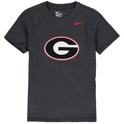 T-shirt à logo en coton Nike Georgia Bulldogs pour jeune anthracite