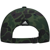 Hommes adidas Camo Georgia Tech Yellow Jackets Military Appreciation Slouch Primegreen Ajustable Chapeau