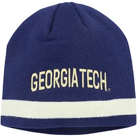 Men's adidas Navy Georgia Tech Yellow Jackets Wordmark Beanie