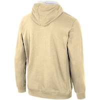 Men's Colosseum Gold Georgia Tech Yellow Jackets Team Half-Zip Pullover Hoodie