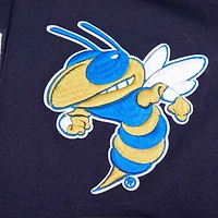 Men's Pro Standard Navy Georgia Tech Yellow Jackets Classic Stacked Logo T-Shirt