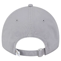 Women's New Era  Gray Georgia Tech Yellow Jackets Logo 9TWENTY Adjustable Hat