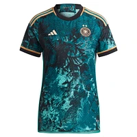 Women's adidas  Teal Germany National Team 2023 Away Authentic Jersey