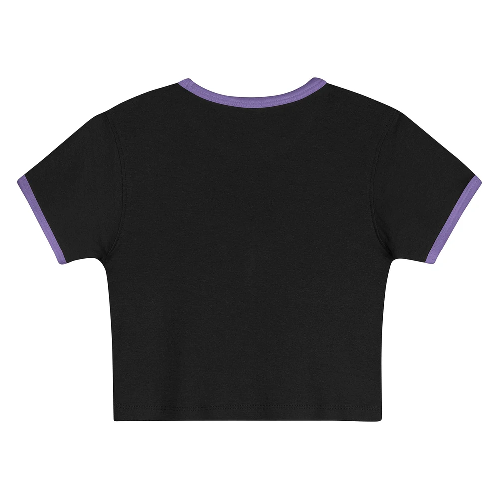 Toddler Outerstuff Black Golden State Valkyries Double Run T-Shirt & Shorts Set