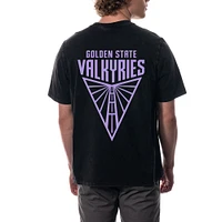 Unisex The Wild Collective Eclipse Black Golden State Valkyries Heavy Wash Jersey T-Shirt
