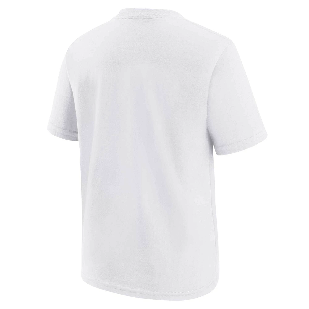 Youth Nike  White Golden State Valkyries Primary Logo T-Shirt
