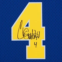 Chris Webber Golden State Warriors Autographed Royal 1993-94 Mitchell & Ness Swingman Jersey