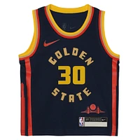 Infant Nike Stephen Curry Navy Golden State Warriors 2024/25 Swingman Player Jersey - City Edition