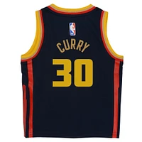Infant Nike Stephen Curry Navy Golden State Warriors 2024/25 Swingman Player Jersey - City Edition