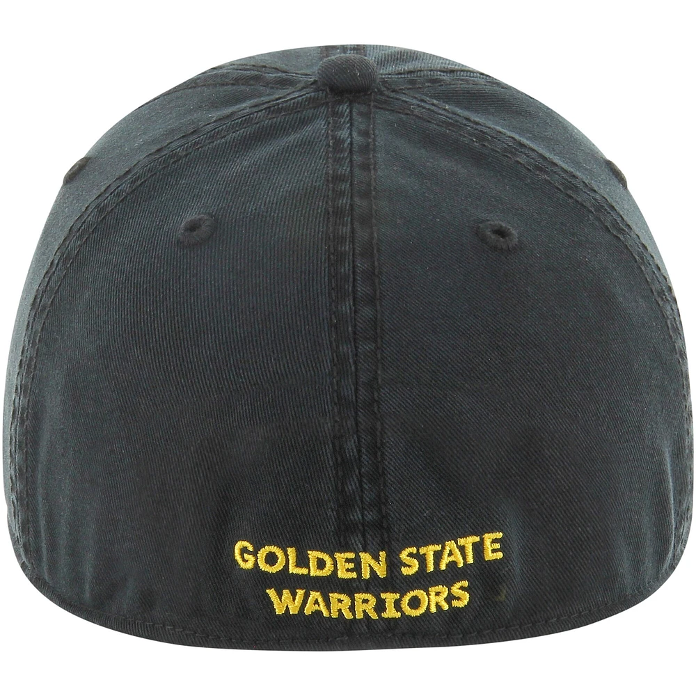 Men's '47 Black Golden State Warriors  Classic Franchise Fitted Hat