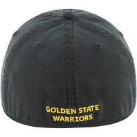 Men's '47 Black Golden State Warriors  Classic Franchise Fitted Hat