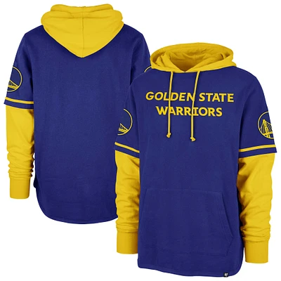 Sweat à capuche pour homme '47 Royal Golden State Warriors Trifecta Shortstop