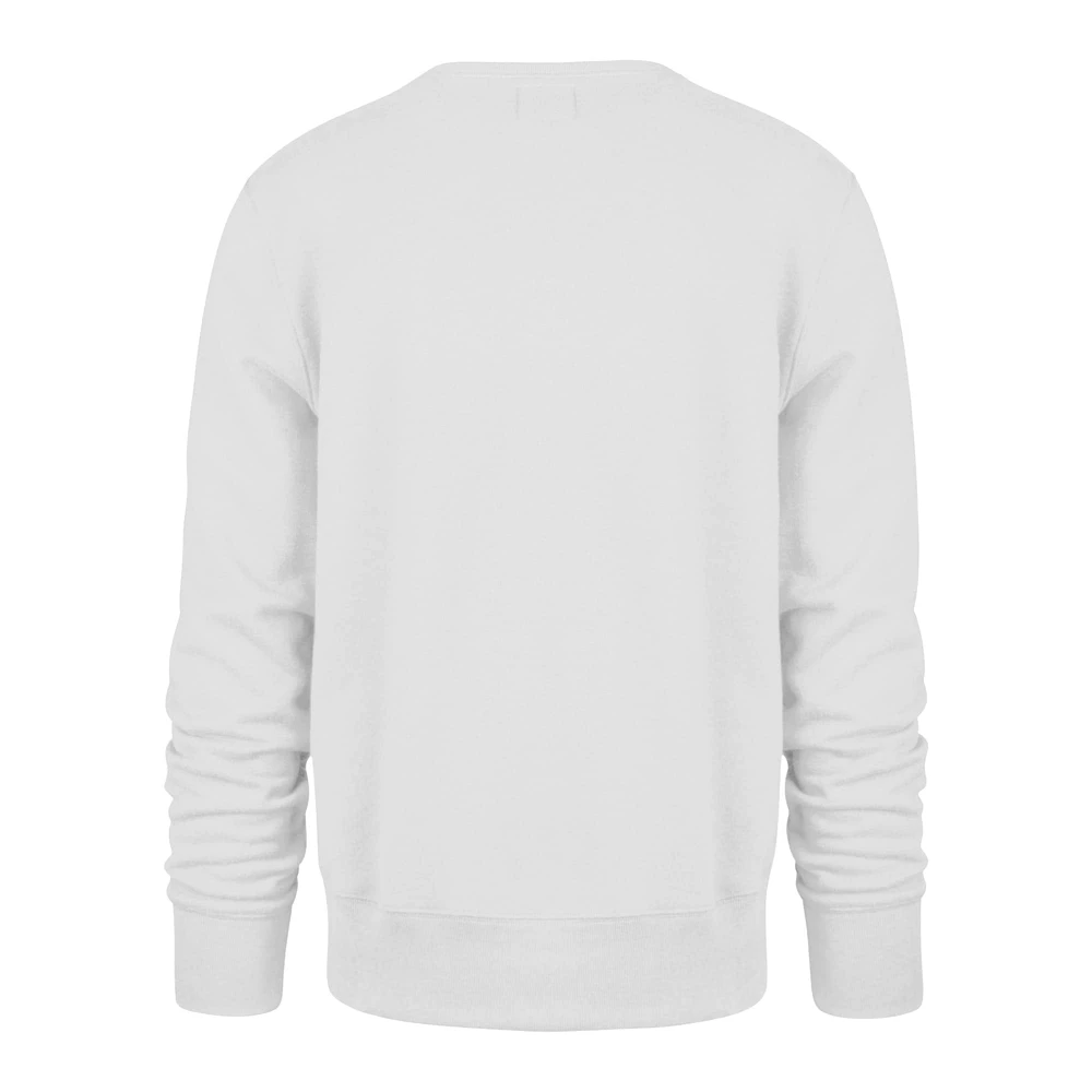 Men's '47 White Golden State Warriors Spotlight Headline Pullover Sweatshirt