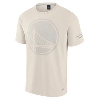 Men's Fanatics Cream Golden State Warriors Elements Iconic T-Shirt