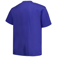 Men's Fanatics Royal/Gold Golden State Warriors Big & Tall Short Sleeve Long T-Shirt Set