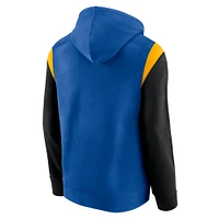 Men's Fanatics Royal Golden State Warriors Scorer Pullover Hoodie