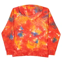 Men's FISLL Golden State Warriors Tie-Dye Pullover Hoodie