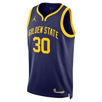 Men's Jordan Brand Stephen Curry Navy Golden State Warriors Swingman Replica Jersey - Statement Edition