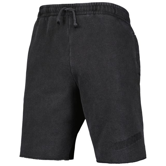 Mitchell & Ness Short en polaire ton sur Golden State Warriors noir de pour homme