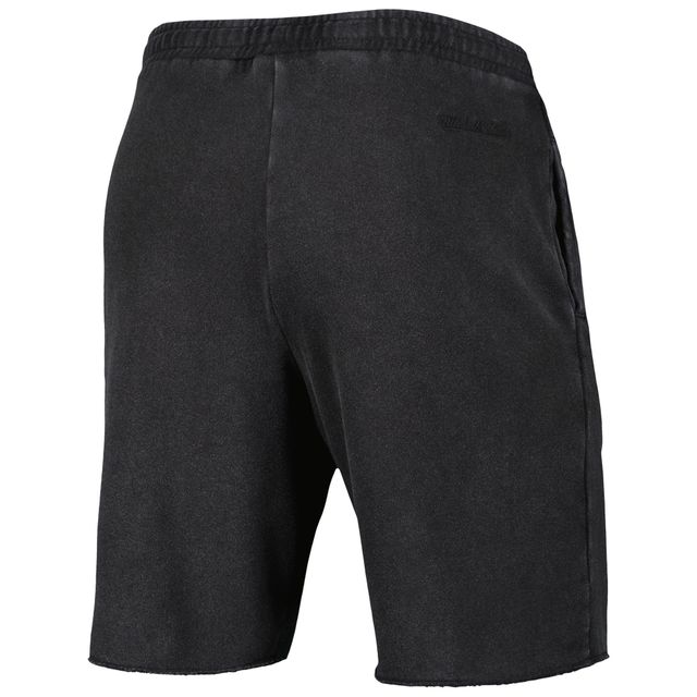 Mitchell & Ness Short en polaire ton sur Golden State Warriors noir de pour homme