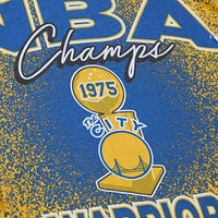 T-shirt doré Mitchell & Ness Golden State Warriors Hardwood Classics 1975 NBA Champions Champ City pour hommes
