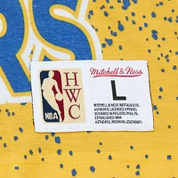 T-shirt doré Mitchell & Ness Golden State Warriors Hardwood Classics 1975 NBA Champions Champ City pour hommes