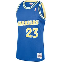 Men's Mitchell & Ness Mitch Richmond Royal Golden State Warriors 1990/91 Hardwood Classics Swingman Jersey