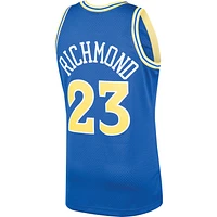 Men's Mitchell & Ness Mitch Richmond Royal Golden State Warriors 1990/91 Hardwood Classics Swingman Jersey