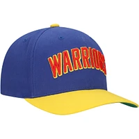 Casquette ajustable Mitchell & Ness bleu marine Golden State Warriors Team Up Classic Edition pour homme