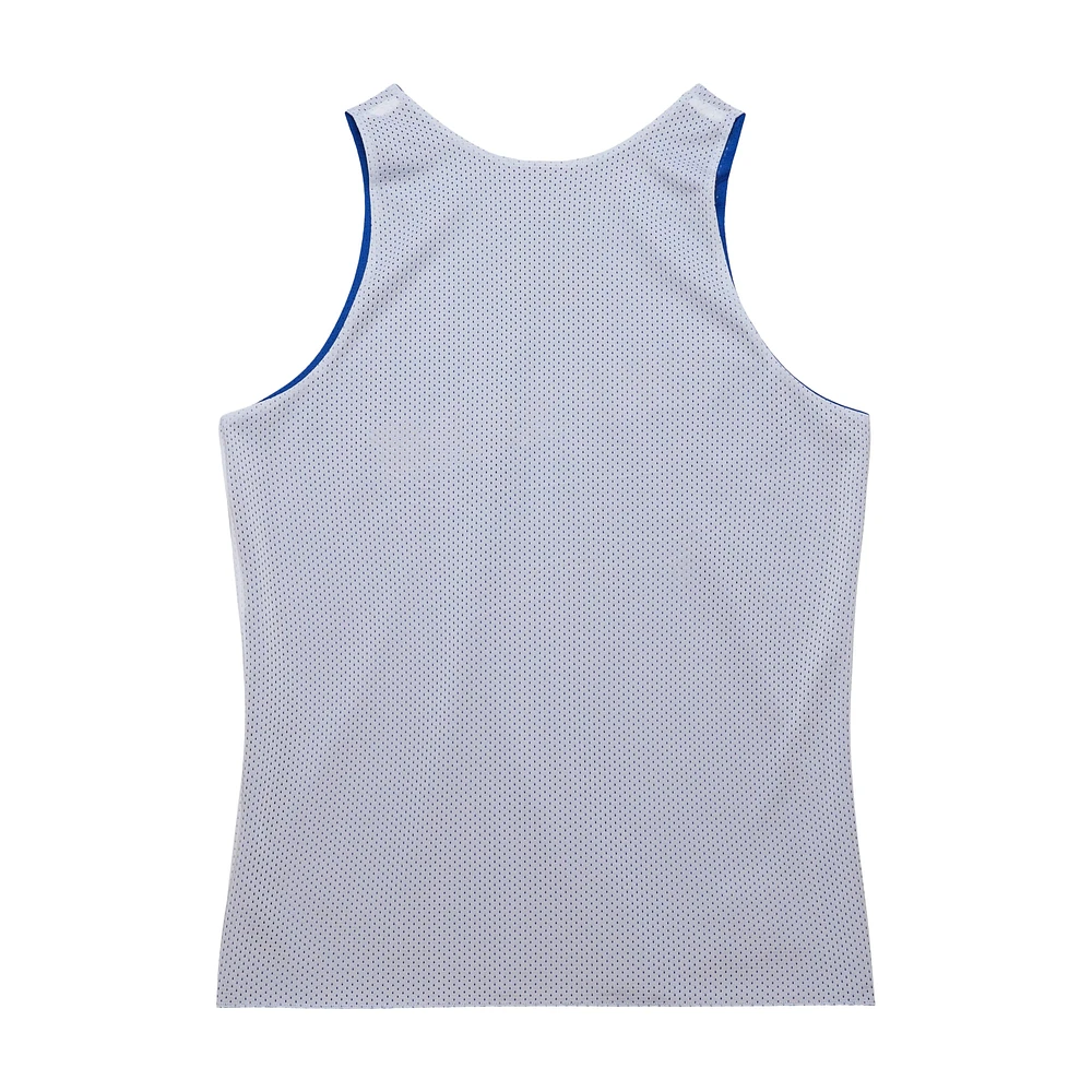 Maillot d'entraînement réversible en maille Hardwood Classics pour homme Mitchell & Ness Royal/White Golden State Warriors
