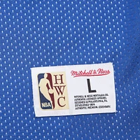 Maillot d'entraînement réversible en maille Hardwood Classics pour homme Mitchell & Ness Royal/White Golden State Warriors