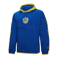 Men's Mitchell & Ness  Royal Golden State Warriors Hardwood Classics Team OG 3.0 Pullover Hoodie