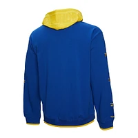 Men's Mitchell & Ness  Royal Golden State Warriors Hardwood Classics Team OG 3.0 Pullover Hoodie