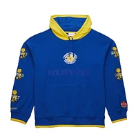 Men's Mitchell & Ness  Royal Golden State Warriors Hardwood Classics Team OG 3.0 Pullover Hoodie