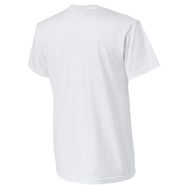 T-shirt sans identification de l'appelant NBA x Natural White Golden State Warriors pour homme