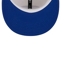 Men's New Era Cream Golden State Warriors Piped Pop Panel 59FIFTY Fitted Hat