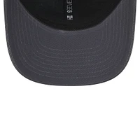 Men's New Era Graphite Golden State Warriors Team Elevated Patch 9SEVENTY Adjustable Hat