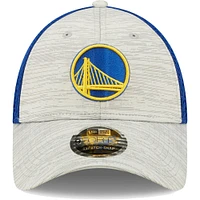 Casquette Snapback Active 9FORTY Golden State Warriors New Era pour homme - Gris/Royal - Casquette
