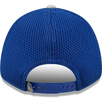 Casquette Snapback Active 9FORTY Golden State Warriors New Era pour homme - Gris/Royal - Casquette