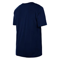 T-shirt épais en chenille bleu marine Golden State Warriors 2024/25 City Edition pour homme New Era