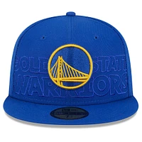 Men's New Era  Royal Golden State Warriors 2023 NBA Draft 59FIFTY Fitted Hat