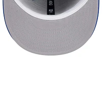 Casquette ajustée 59FIFTY avec logo creux Mashup New Era Royal Golden State Warriors pour hommes