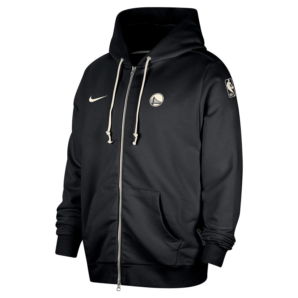 Men's Nike Golden State Warriors Authentic Standard Issue Full-Zip Hoodie Jacket