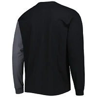 Men's Nike Black Golden State Warriors Courtside Versus Flight MAX90 Long Sleeve T-Shirt